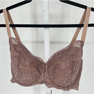 Thirdlove Balconette Lace Underwire Bra - Mauve